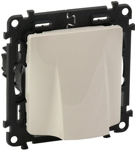 Вывод кабеля без рамки Legrand Valena Life слоновая кость картинка